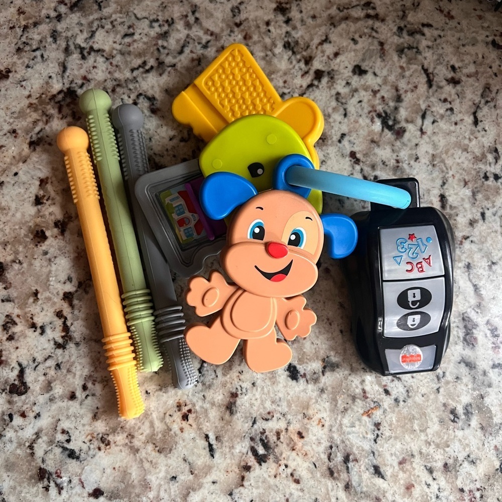 Baby teething toy bundle